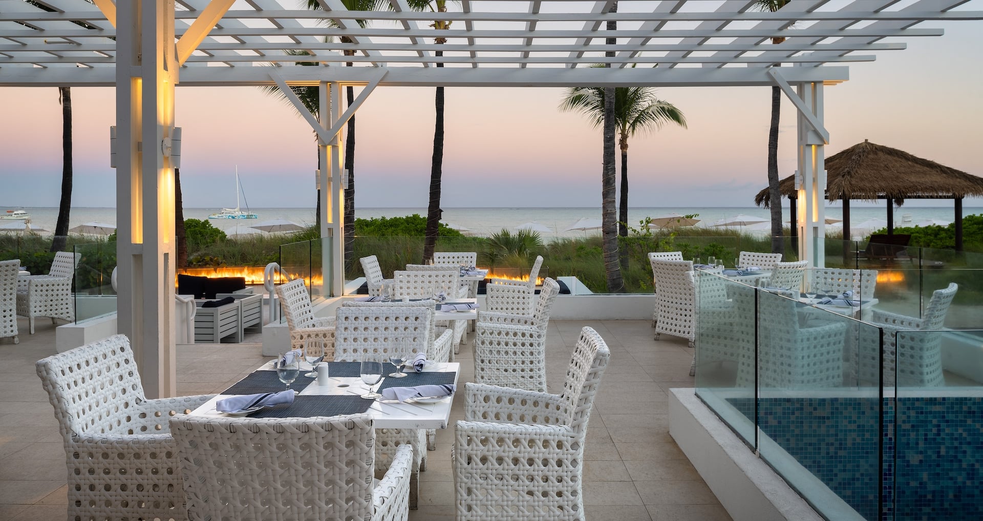 View from the Bayside restaurant at Key West Village