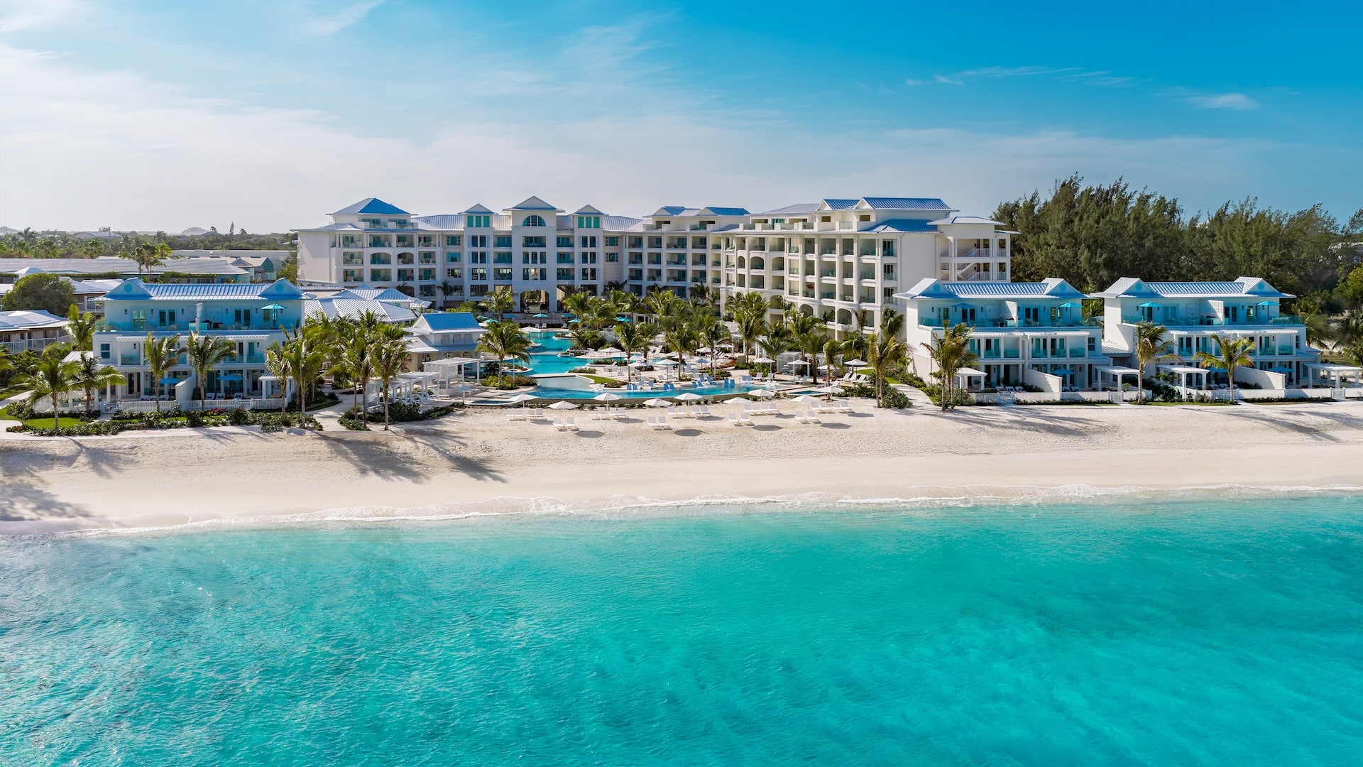 Arial view of Treasure Beach Village at Beaches Turks and Caicos