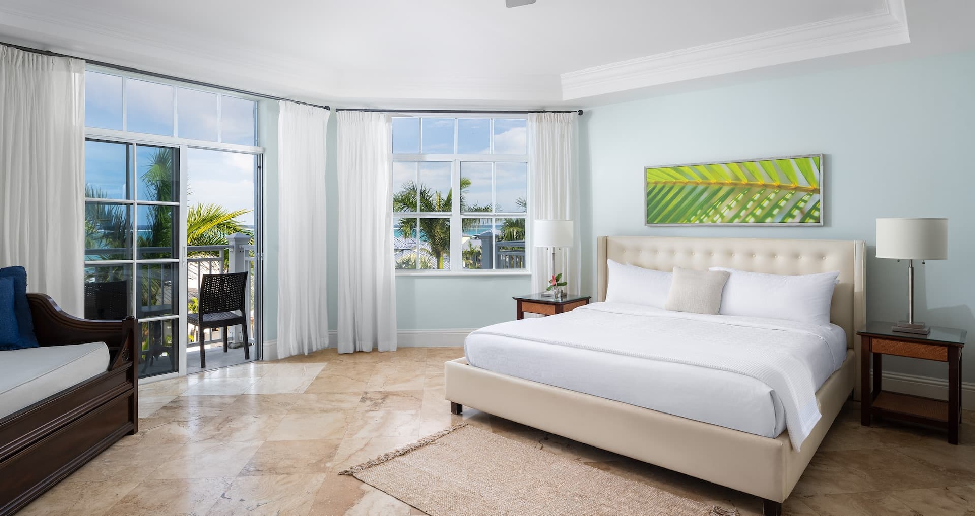 Bedroom view from inside the Key West Grande Luxe Concierge Room