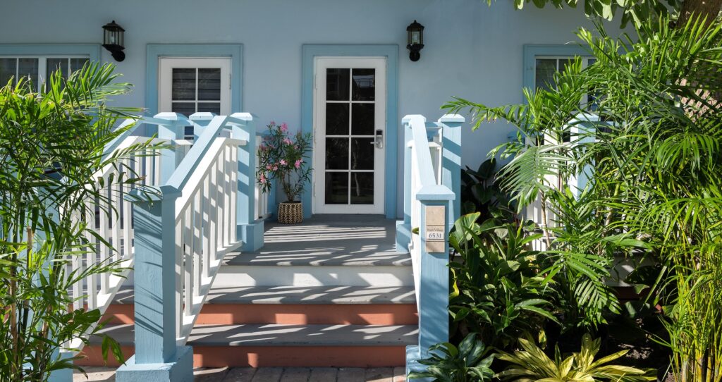 Entrance of the Key West One Bedroom Concierge Villa Suite at Beaches Turks and Caicos