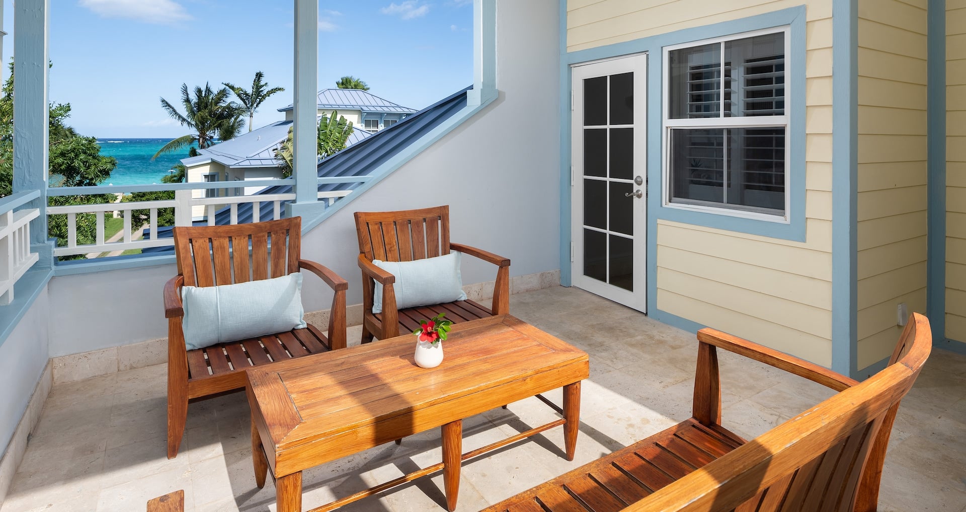 Terrace view of the Key West Three Bedroom Gardenview Butler Villa
