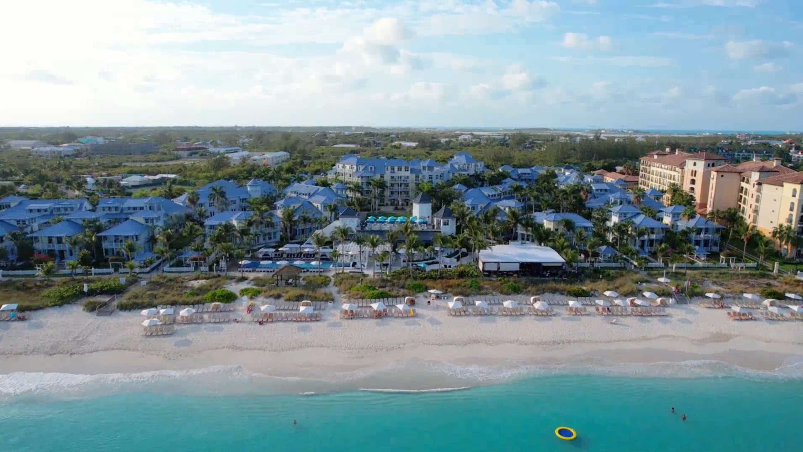 Arial view of Key West village