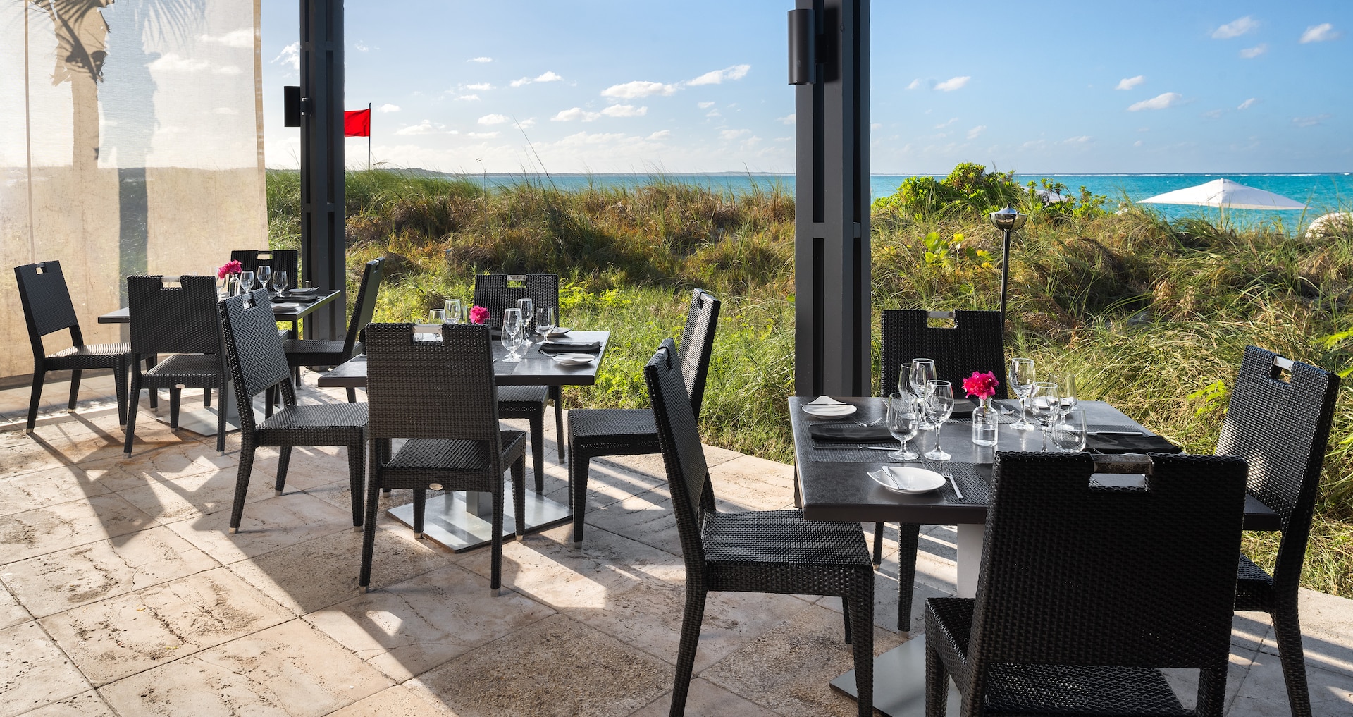View from the Neptunes restaurant at Key West Village